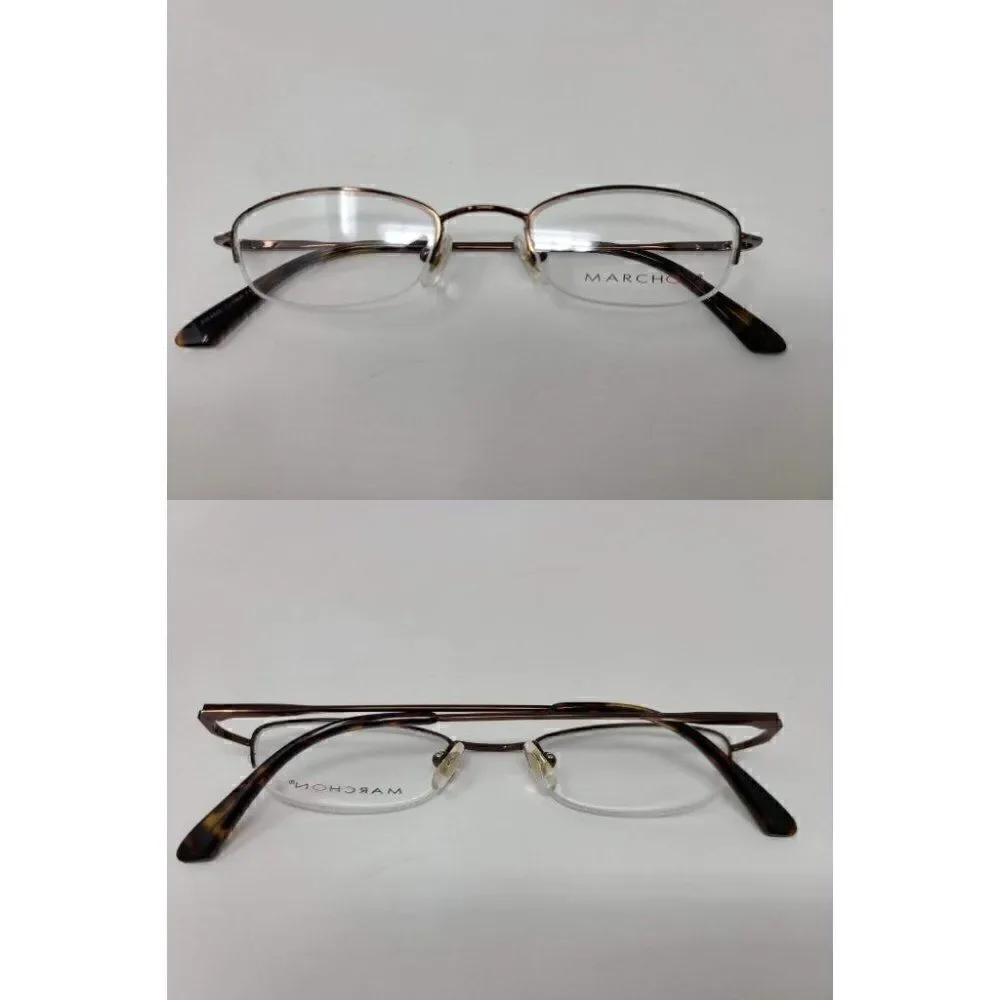 MARCHON M505 249 EYEGLASSES HALF RIM  45 19 135